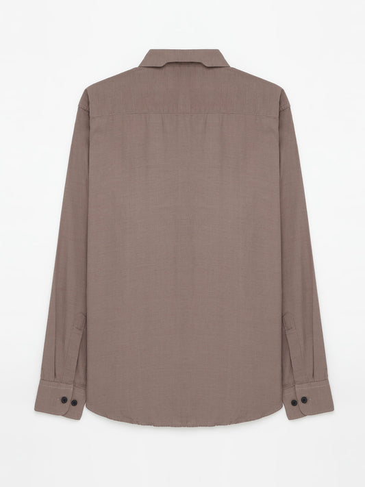 Taupe Twilight Full Sleeve Casual Shirt