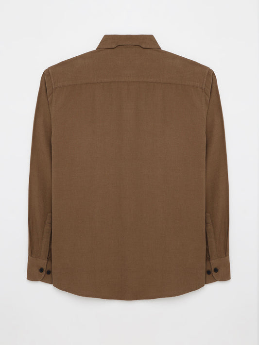 Twilight Mocha Full Sleeve Casual Shirt