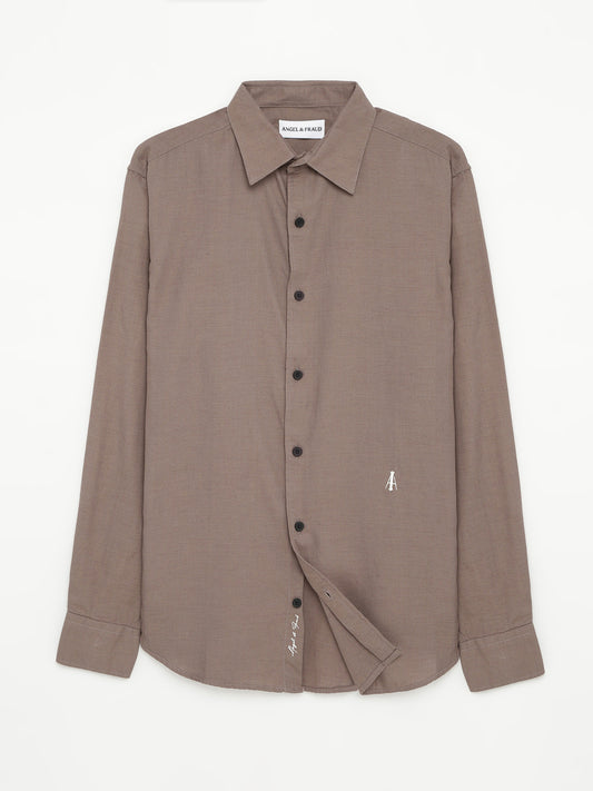 Taupe Twilight Full Sleeve Casual Shirt