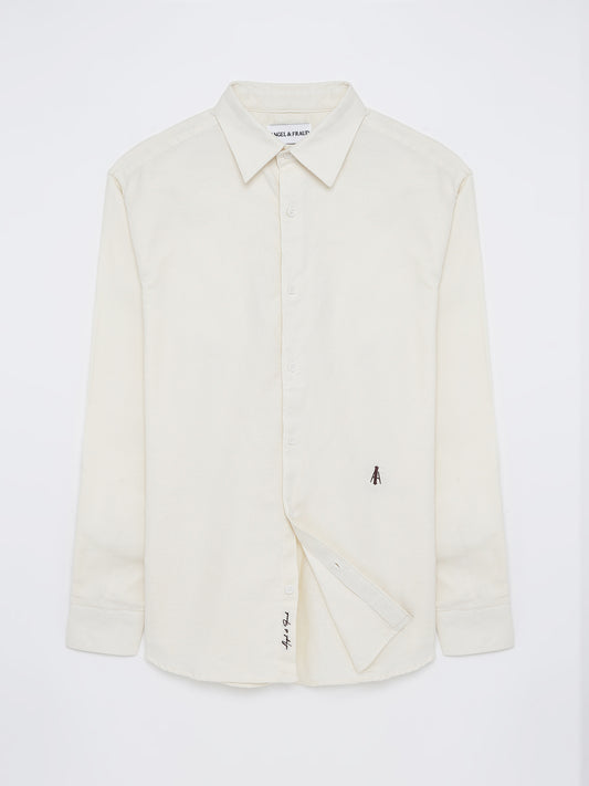 Cloud Cream Full Sleeve Casual Shirt