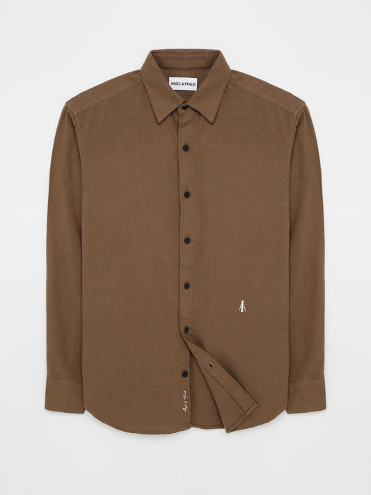 Twilight Mocha Full Sleeve Casual Shirt